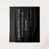 Pride en Prejudice Quote III Wandkleed (Voorkant)