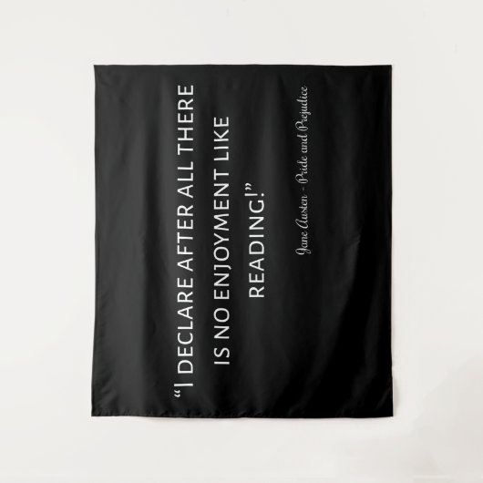 Pride en Prejudice Quote III Wandkleed (Voorkant)