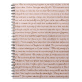 Pride en Prejudice Quote Notitieboek (Voorkant)