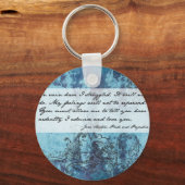 Pride en Prejudice Quote Sleutelhanger (Voorkant)
