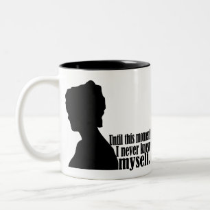 Pride en Prejudice Quote Tweekleurige Koffiemok