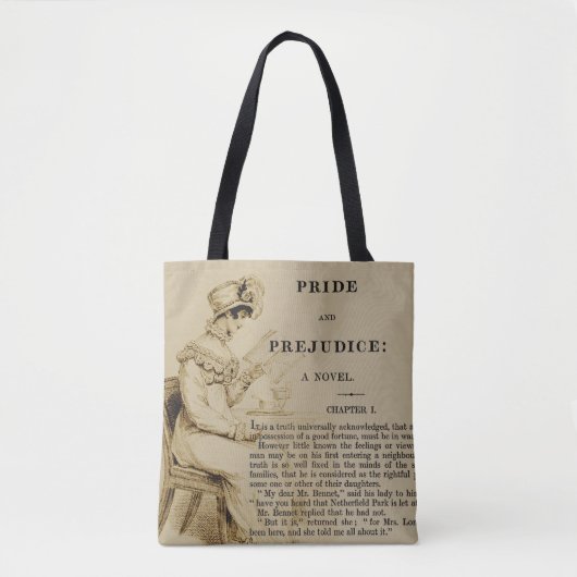 Pride en Prejudice tas (Voorkant)