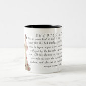 Pride en Prejudice Tweekleurige Koffiemok (Center)