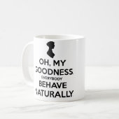 Pride en Prejudiciële Mok (Voorkant links)