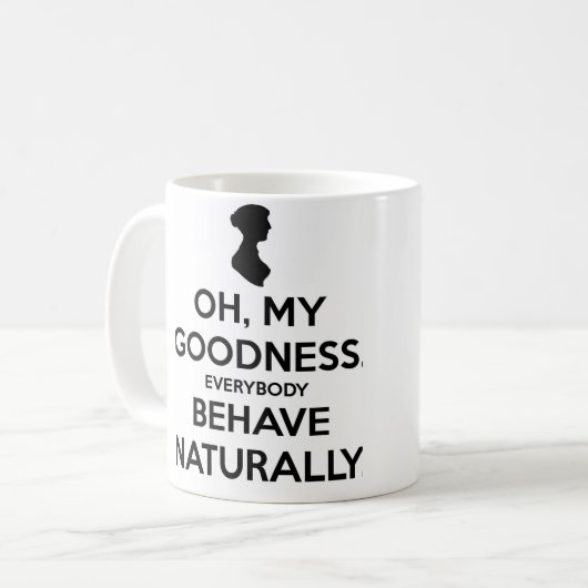 Pride en Prejudiciële Mok (Voorkant links)