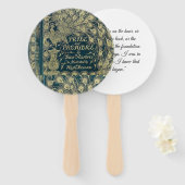 Pride en vooroordelen fans handwaaier (Voorkant en achterkant)