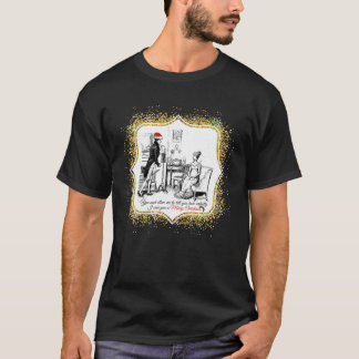 Pride en Vooroordelen Jane Austen Ardently Christm T-shirt