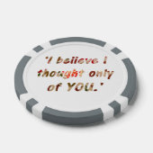 Pride en Vooroordelen Quote Dubbelzijdig Pokerchips (Enkel)