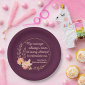 Pride en vooroordelen Quote I - Schattigee stijl Papieren Bordje (Feest)