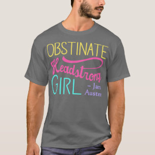 Pride en Vooroordelen Quote II Heldere kleuren T-shirt