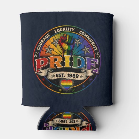 Pride est. 1969 blikjeskoeler (Achterkant)