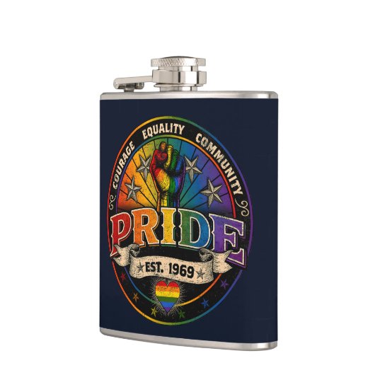 Pride est. 1969 heupfles (Links)