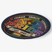 Pride est. 1969 papieren bordje (Gekanteld)
