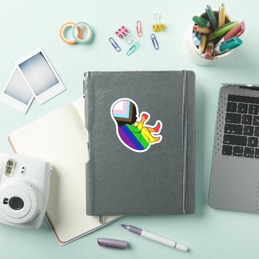 Pride Fetus Sticker (iPad Cover)