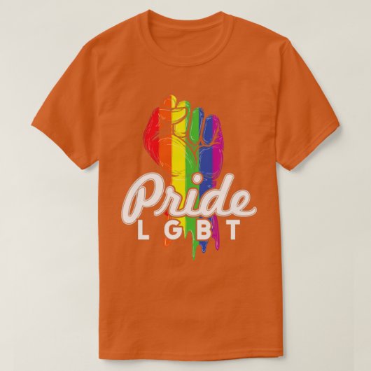 Pride Fist LGBT T-shirt (Design voorkant)