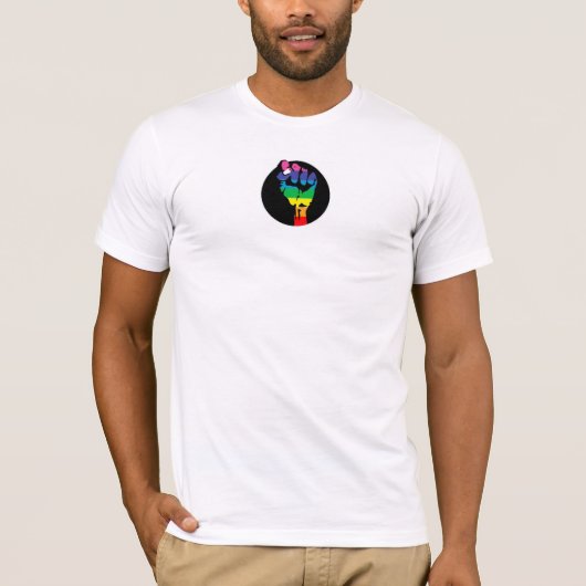 Pride-Fist T-shirt (Voorkant)
