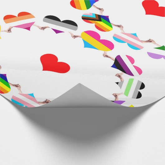 Pride Flag 2 inpakpapier (Hoek)