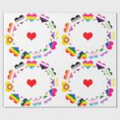 Pride Flag 2 inpakpapier (Vlak)