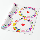 Pride Flag 2 inpakpapier (Uitgerold)