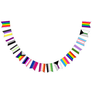 Pride Flag Assortment Garland Vlaggetjes