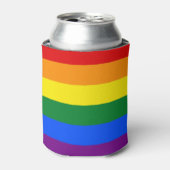 Pride Flag Blikjeskoeler (Blikje Voorkant)