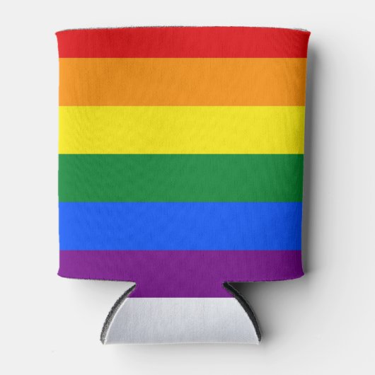 Pride Flag Blikjeskoeler (Voorkant)