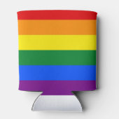 Pride Flag Blikjeskoeler (Achterkant)