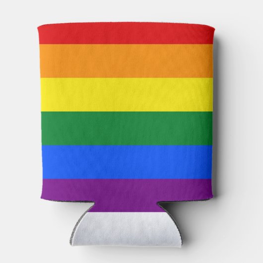 Pride Flag Blikjeskoeler (Achterkant)
