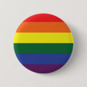 Pride Flag Button LGBT badge (Voorkant)