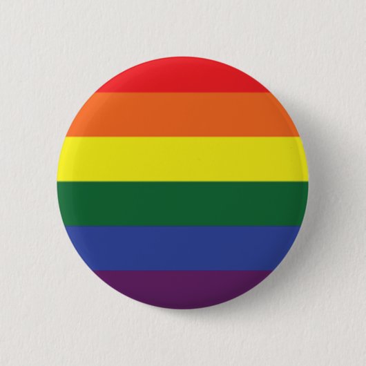 Pride Flag Button LGBT badge (Voorkant)