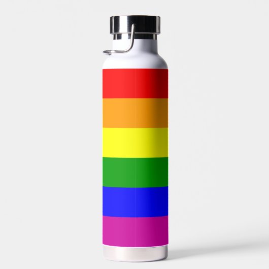Pride Flag Colors Water Bottle Waterfles (Rechts)