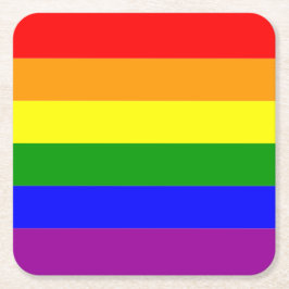 Pride Flag Kartonnen Onderzetters