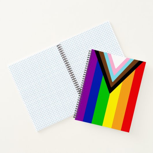 Pride Flag Notitieboek (Binnen)