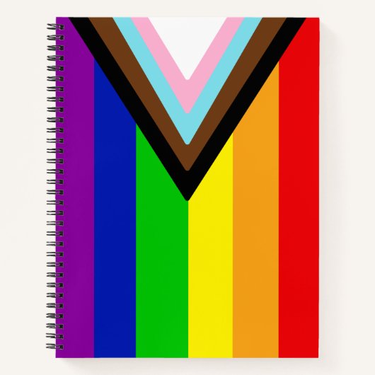 Pride Flag Notitieboek (Voorkant)