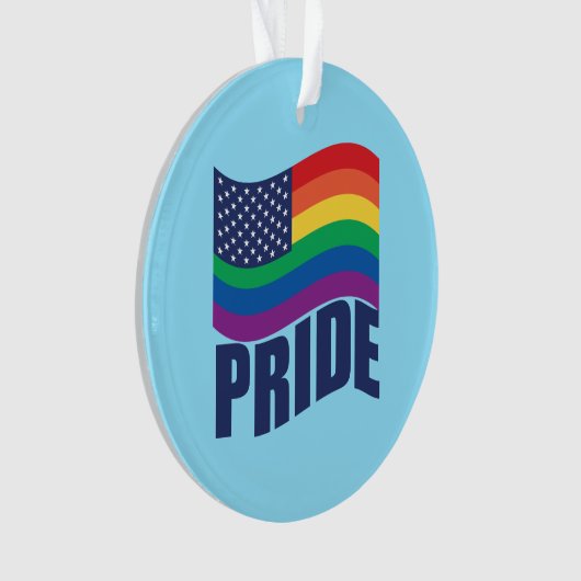 Pride Flag Ornament (voorkant)