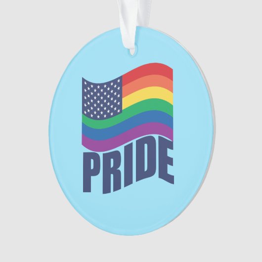 Pride Flag Ornament (voorkant)