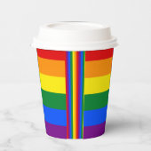 Pride Flag Papieren Bekers (Links)