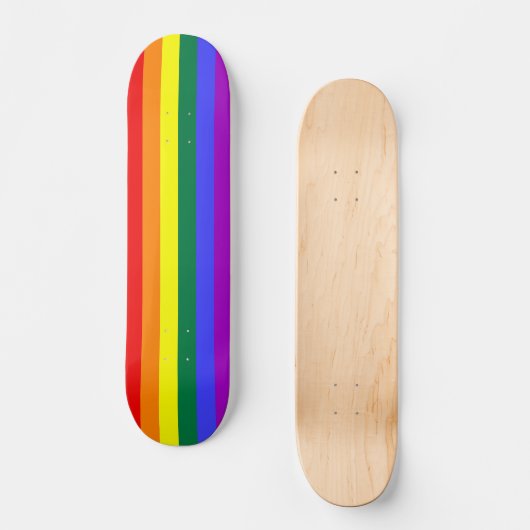 Pride Flag Persoonlijk Skateboard (Voorkant)