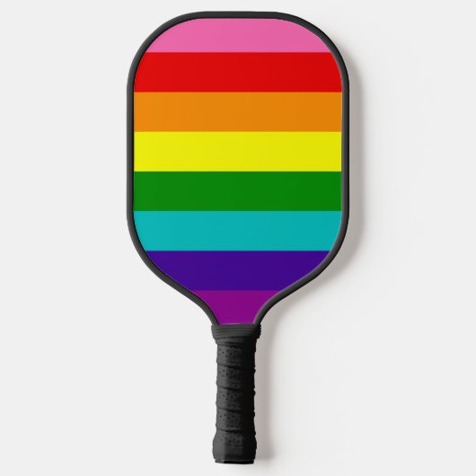 Pride Flag Pickleball Paddle (Achterkant)