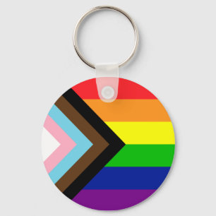 Pride Flag Reboot - trans en POC inclusief Sleutelhanger