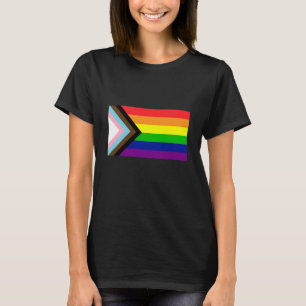Pride Flag Reboot - trans en POC inclusief T-shirt