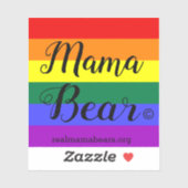 Pride Flag Serendipitydodah Vinyl Sticker (Vel)