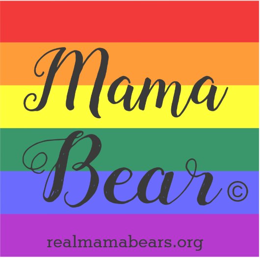 Pride Flag Serendipitydodah Vinyl Sticker (Voorkant)