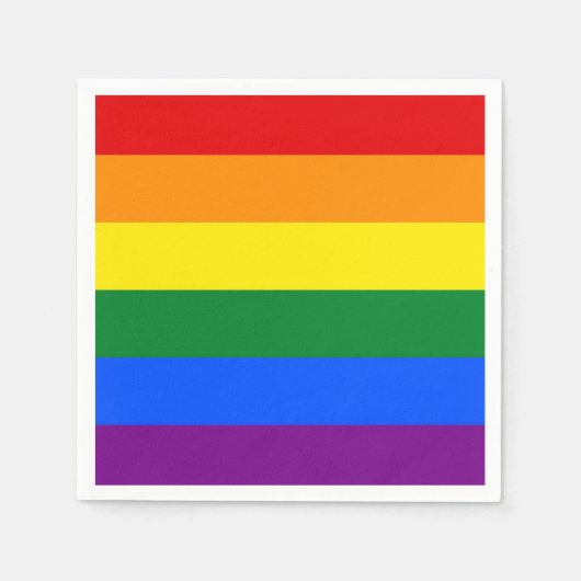 Pride Flag Servet (Voorkant)