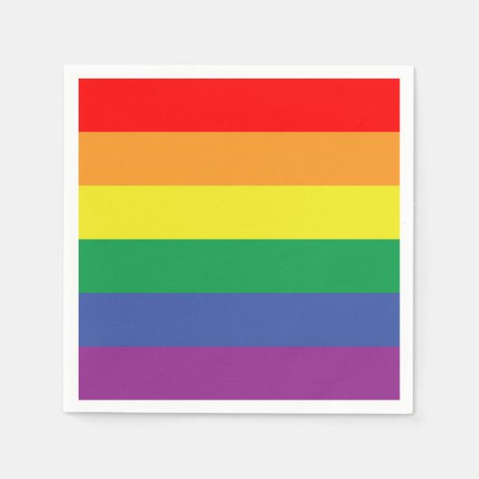 Pride Flag Servet (Voorkant)