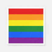 Pride Flag servetten (Voorkant)