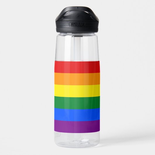 Pride Flag Waterfles (Achterkant)