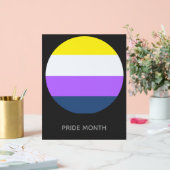 Pride Flagge Acryl Bord (Huwelijk)