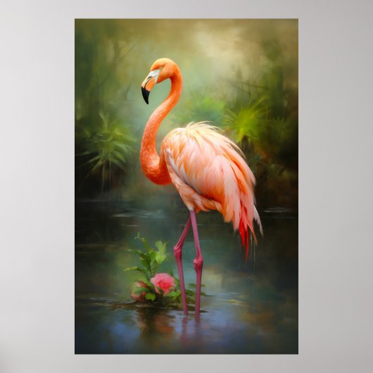 Pride Flamingo Poster (Voorkant)