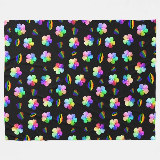 Pride Fleece Deken (Voorkant (Horizontaal))